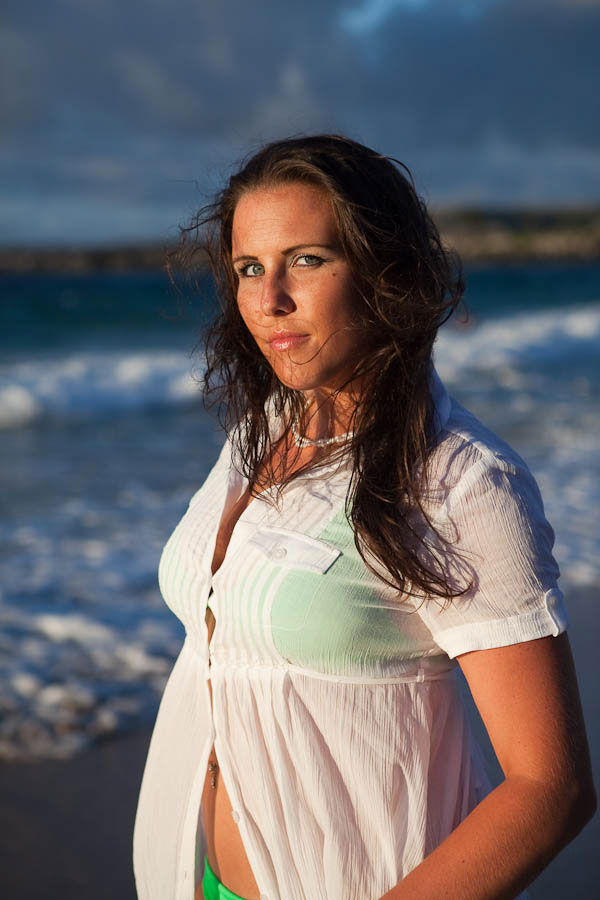 Female model photo shoot of Maureene O by Evonne and Darren in Maui, Hawaii