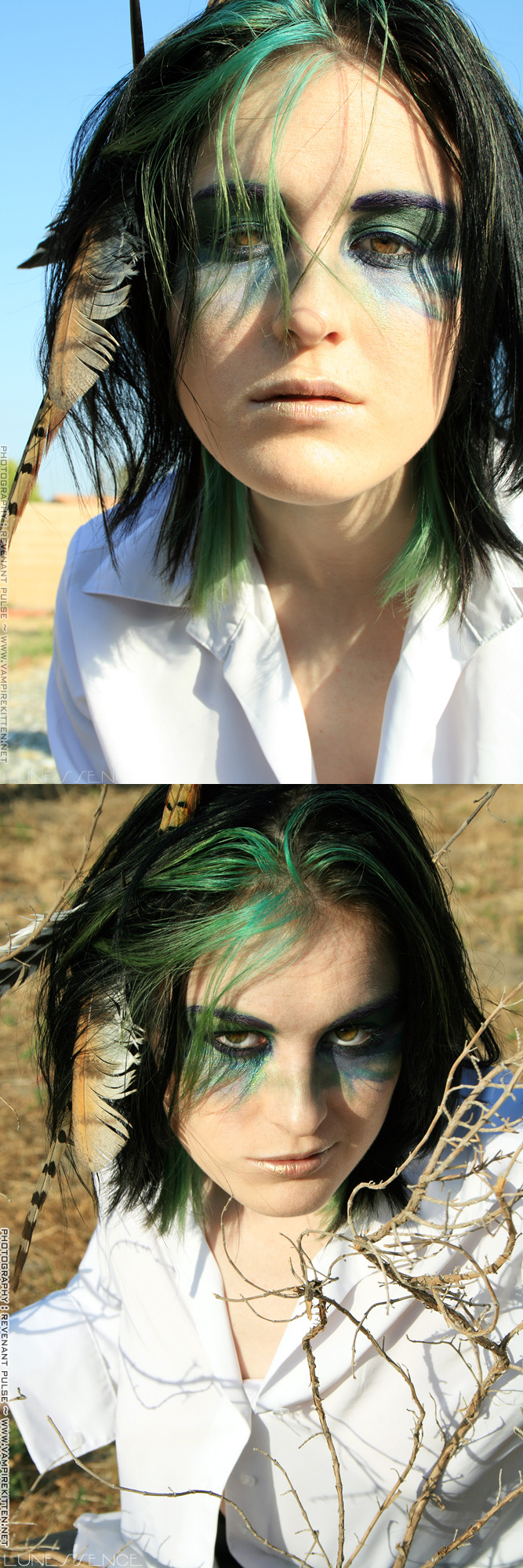 Female model photo shoot of VampireKitten in San Bernardino, CA, makeup by Vamp Makeup