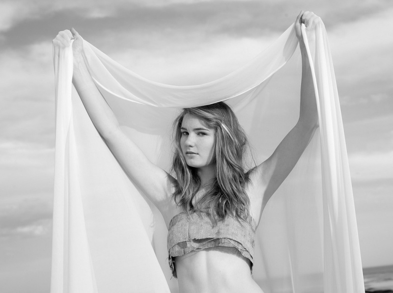 Female model photo shoot of Tess Harris by MKA Images in ocean grove beach
