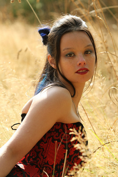 Female model photo shoot of Tiffany Laura by Steve Lukinuk in Beacon Hill Park