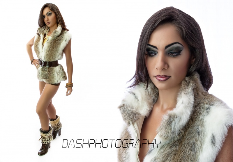 Female model photo shoot of MissAshleeRose by Dash Digital Studio, makeup by AzadianBeauty360
