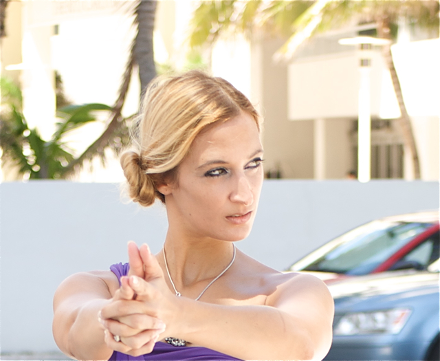 Female model photo shoot of Indra Patel in Miami Beach