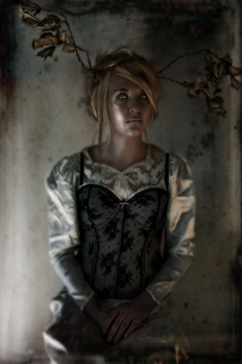 Female model photo shoot of Della Greene by Anisa Nin in Minot, ND