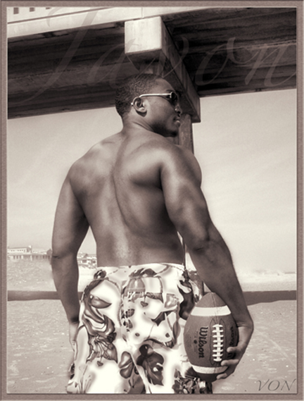 Male model photo shoot of von production