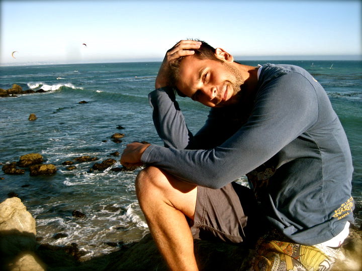Male model photo shoot of Daniel Brightside in Malibu, California