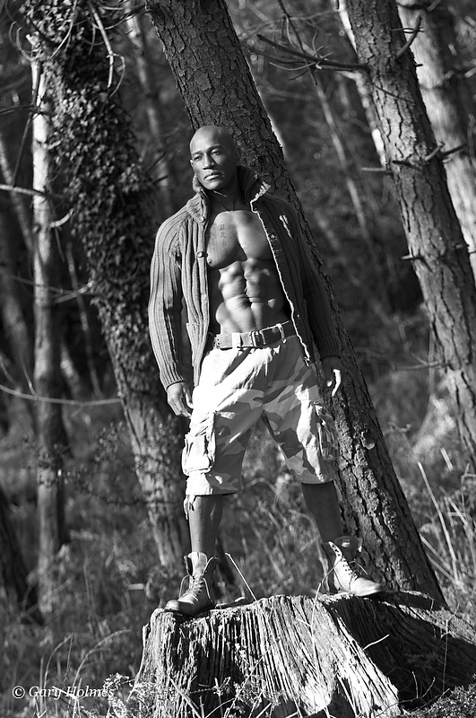 Male model photo shoot of David  smith in winchester shoot