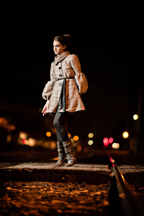 Female model photo shoot of Kisti by Travis Smith, wardrobe styled by Avi Banerjee, clothing designed by Creative Energy Group