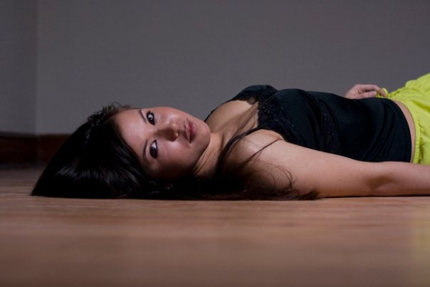 Female model photo shoot of Melati Olivia by Blind Control