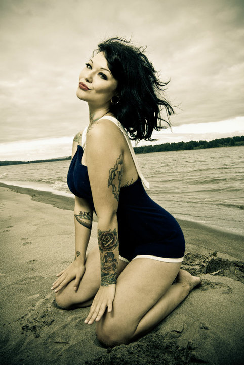Female model photo shoot of Cara Mia XO in Sauvie Island