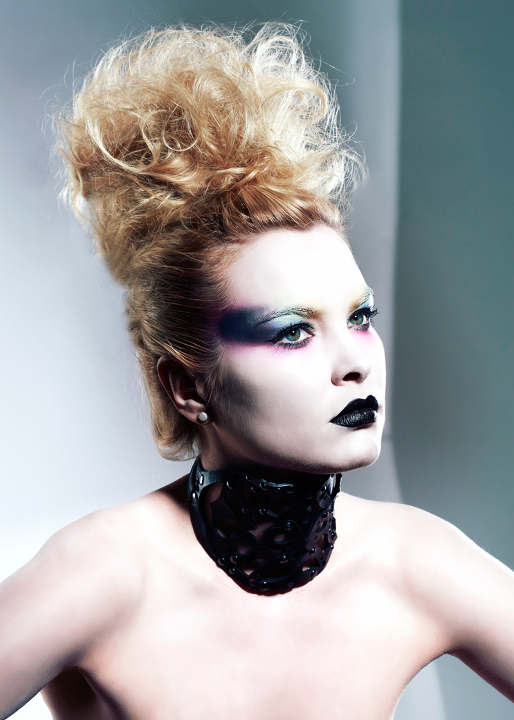Female model photo shoot of Make up Art by Gina
