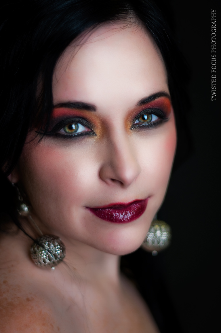 Female model photo shoot of Bewitched Artistry by Twisted Focus, makeup by Bewitched Artistry
