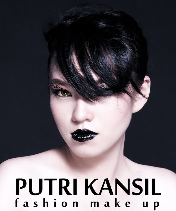 Female model photo shoot of Putri Kansil and simple steps by NDRU LB
