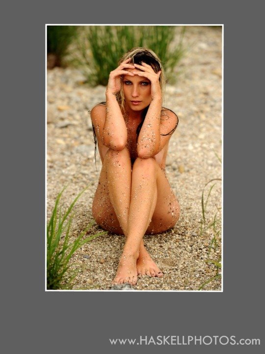 Female model photo shoot of Joshlyn B in My Rock