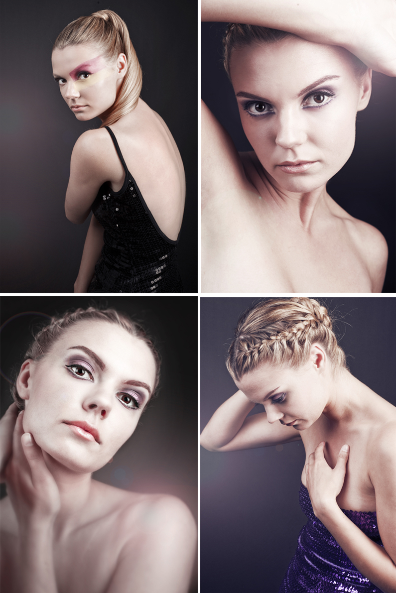 Female model photo shoot of -elamakeup- and Dee 10 by Ania Mroczkowska in Edinburgh