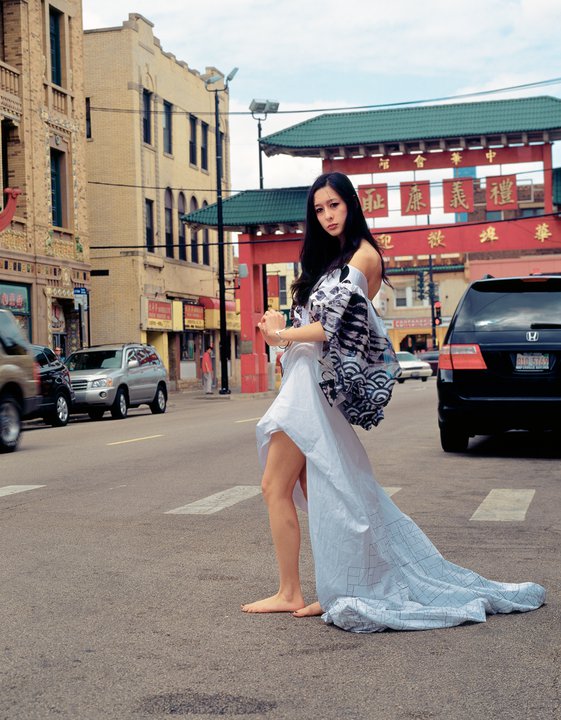 Female model photo shoot of Nicole Omalley in China Town