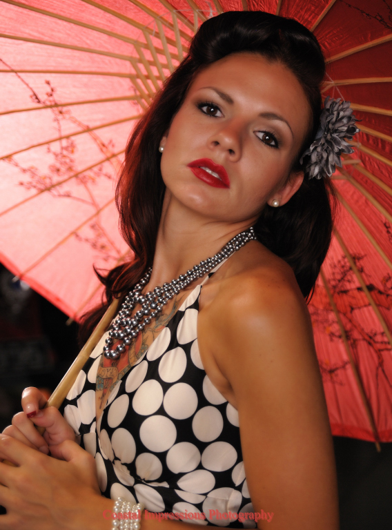Female model photo shoot of Bella Valentino by Southern Glamour in Amelia Dream Cars - Fernandina Beach