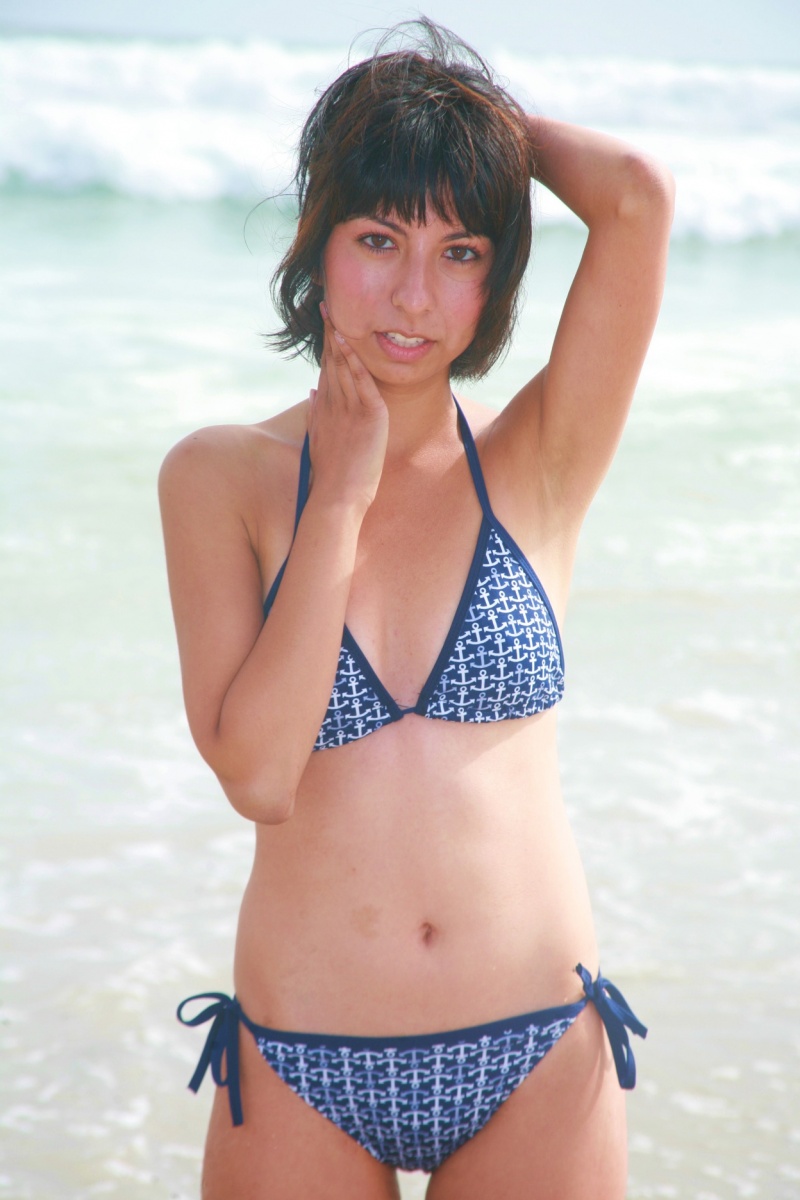 Female model photo shoot of Roxy Rene in Beach