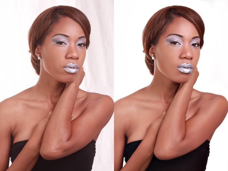 Female model photo shoot of MichelleNicoleRetouch and LAfl by Fashion Frenzy Photos, makeup by Sinful Makeup Artistry