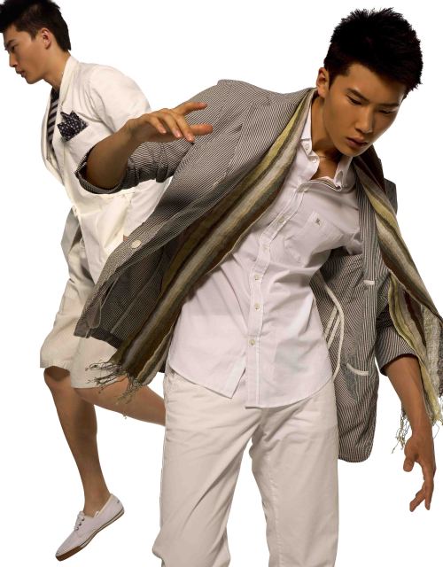 Male model photo shoot of zhang xuge
