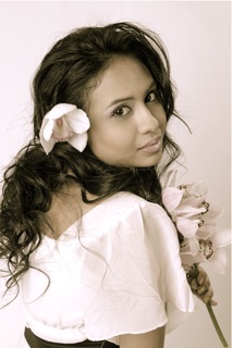 Female model photo shoot of Sangeeta selvaraj