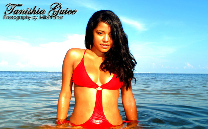 Female model photo shoot of Tanishia Guice in Captiva Island, FL