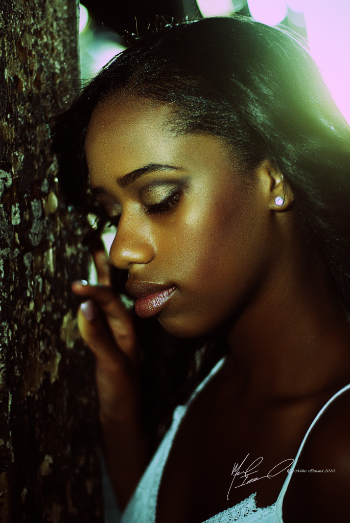 Female model photo shoot of Shoshanna Robinson by IsaacMitchellEvolution in Atlanta, makeup by Bella Royale