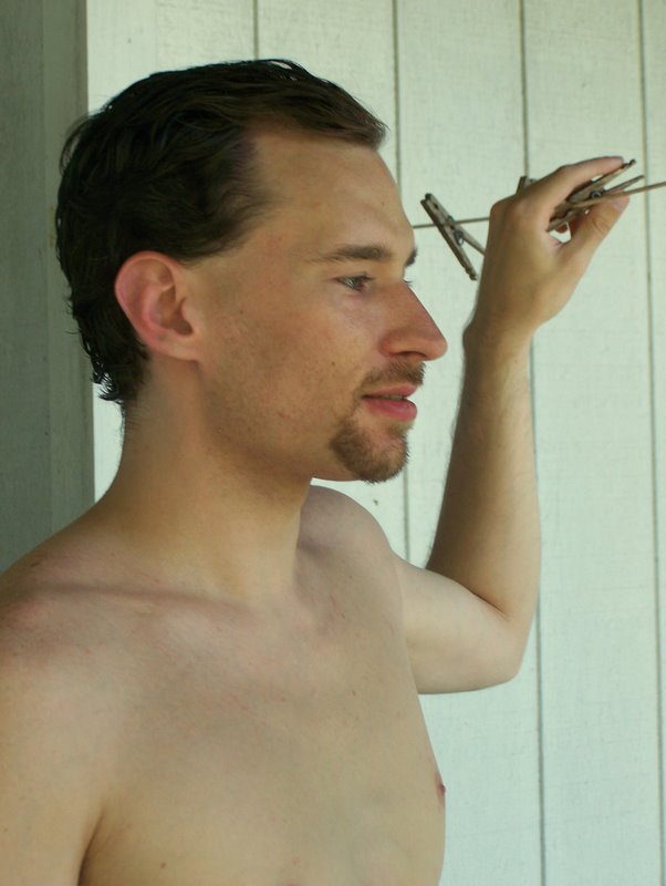 Male model photo shoot of FigureModelStephen