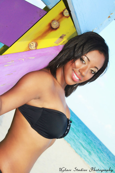 Female model photo shoot of Cassy Edmond in Miami Beach