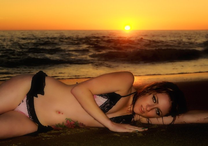 Female model photo shoot of Raini Ann in Laguna Beach