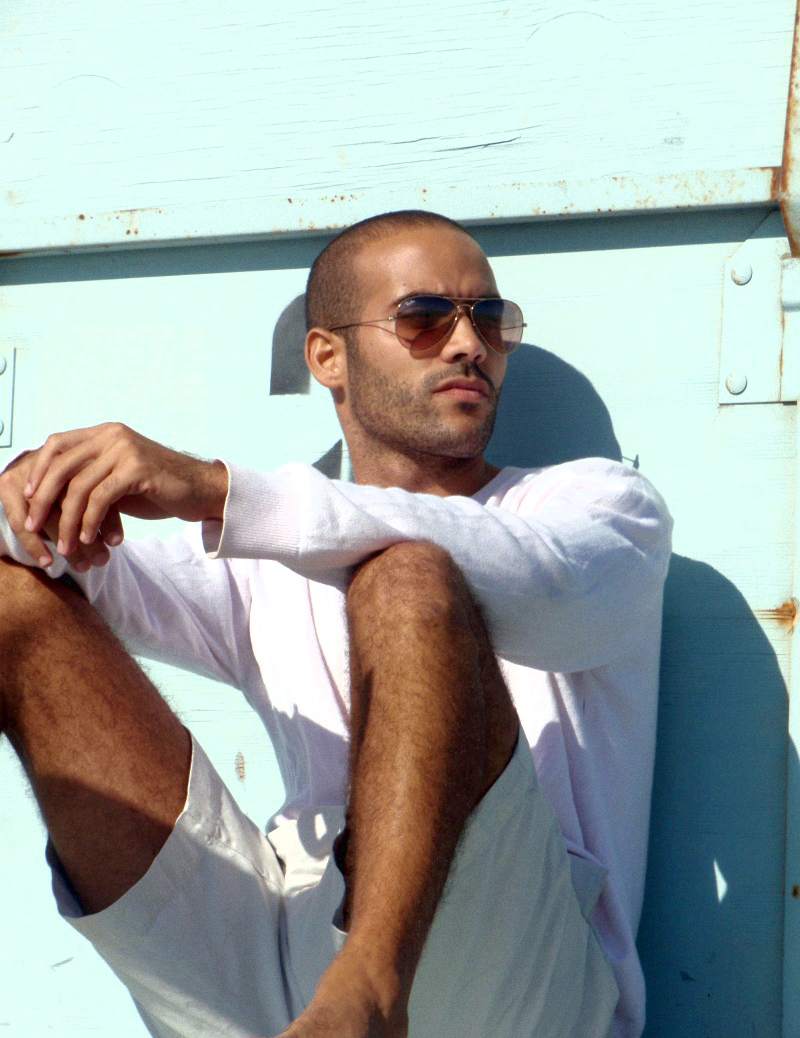 Male model photo shoot of D Elie Hd in Santa Monica Beach, Los Angeles