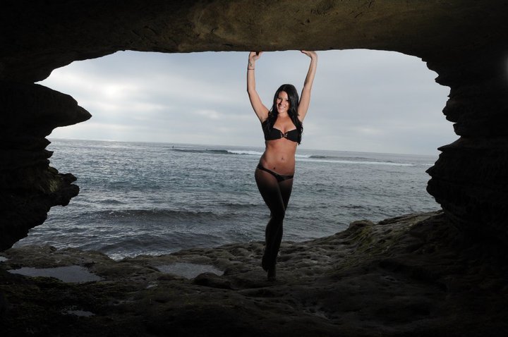 Female model photo shoot of Nichole Cross in La Jolla, San Diego