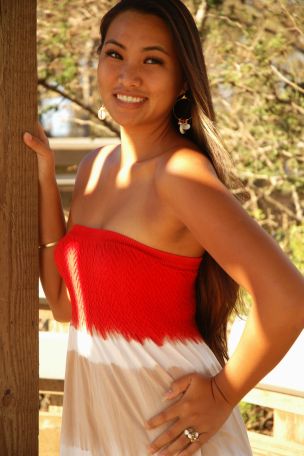 Female model photo shoot of Kanani K in Maui