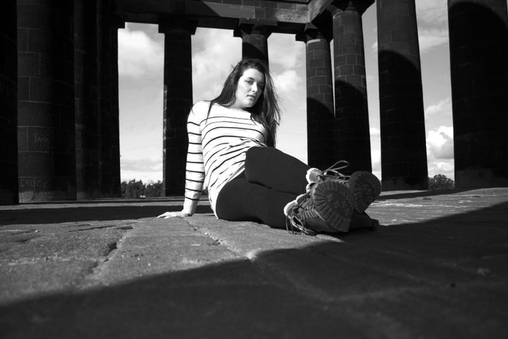 Male and Female model photo shoot of Art of Noise and Abigail Rose Hill in Penshaw Monument, Wearside