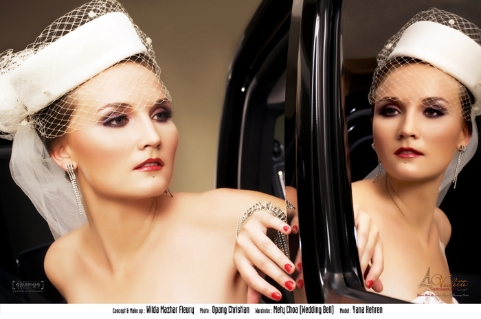 Female model photo shoot of Wilda Mazhar   in VEDETTE Studio