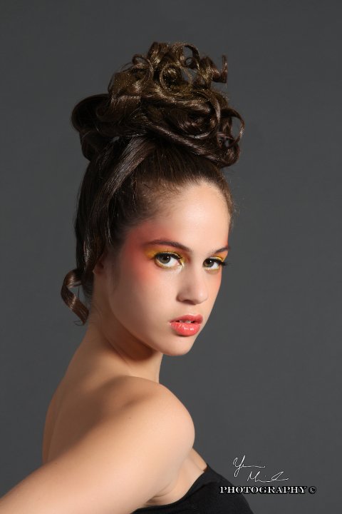 Female model photo shoot of Uzuri Designs and Amanda Abraham  by Piercing Lite Studios in Soho, makeup by Veronika Robova