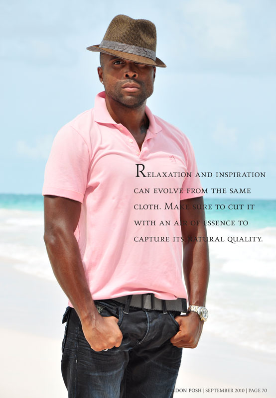 Male model photo shoot of Sean Michael Field in The Crane Barbados