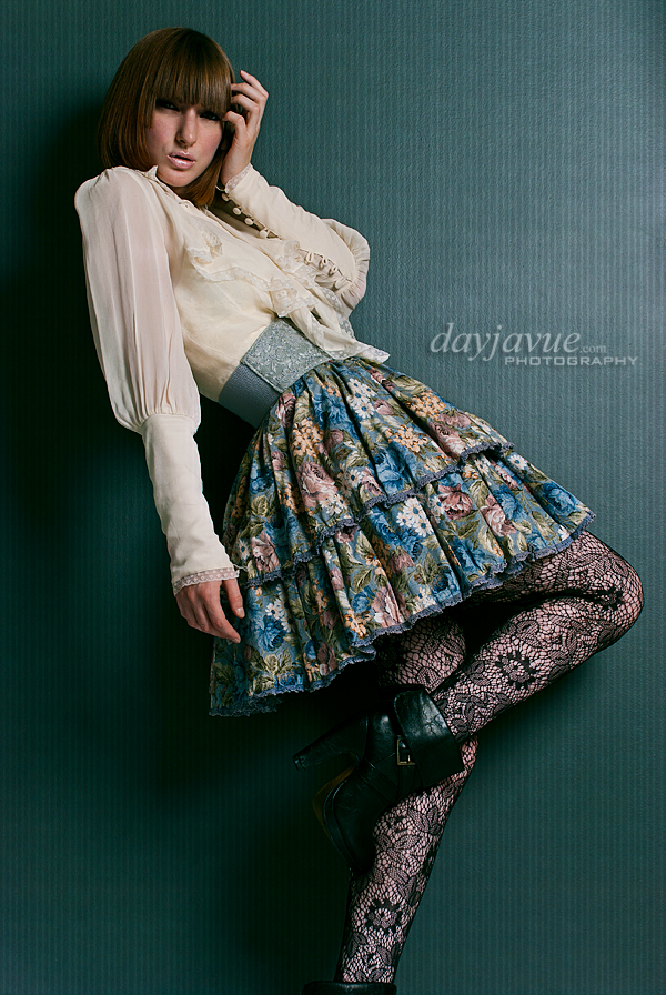 Female model photo shoot of Bella Eternal Wardrobe and Katlin Sumners by DayJaVUE Photography