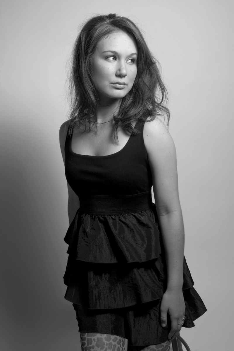 Female model photo shoot of Brandi Blair in Studio