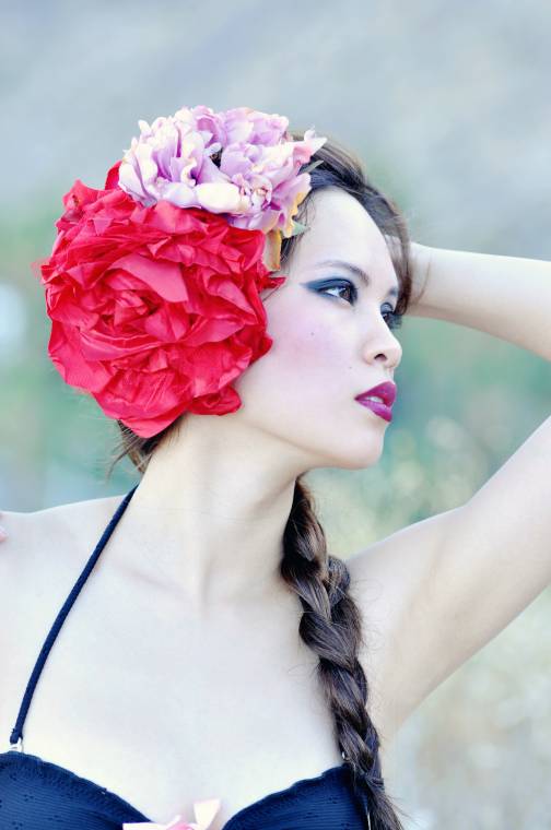 Female model photo shoot of Rosa Le by Arina in Palm Spring