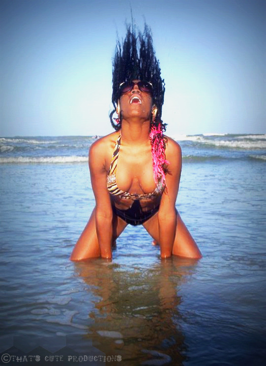 Female model photo shoot of CyCie in CoCoa Beach