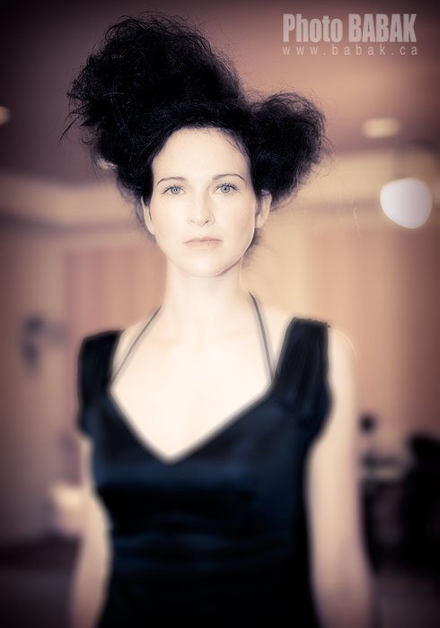 Female model photo shoot of Joanne Adah  in Hotel Monaco, Seattle, WA