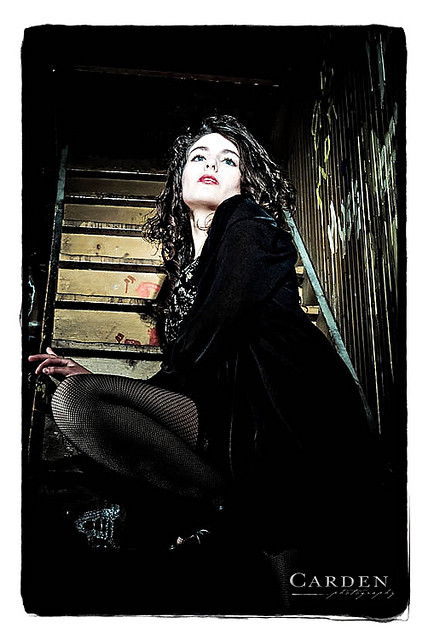 Female model photo shoot of Kriestienn in Stoughton Opera House, WI