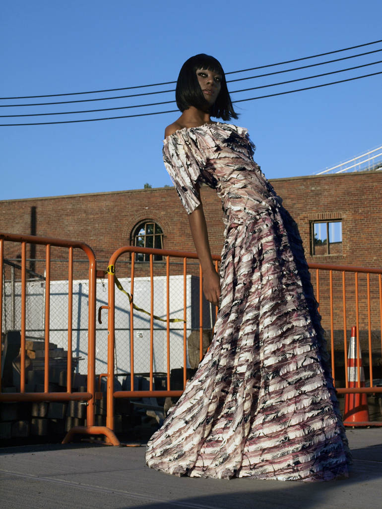Male and Female model photo shoot of Deon Hiralal Designs and niqua allen in Photoshoot in Brooklyn