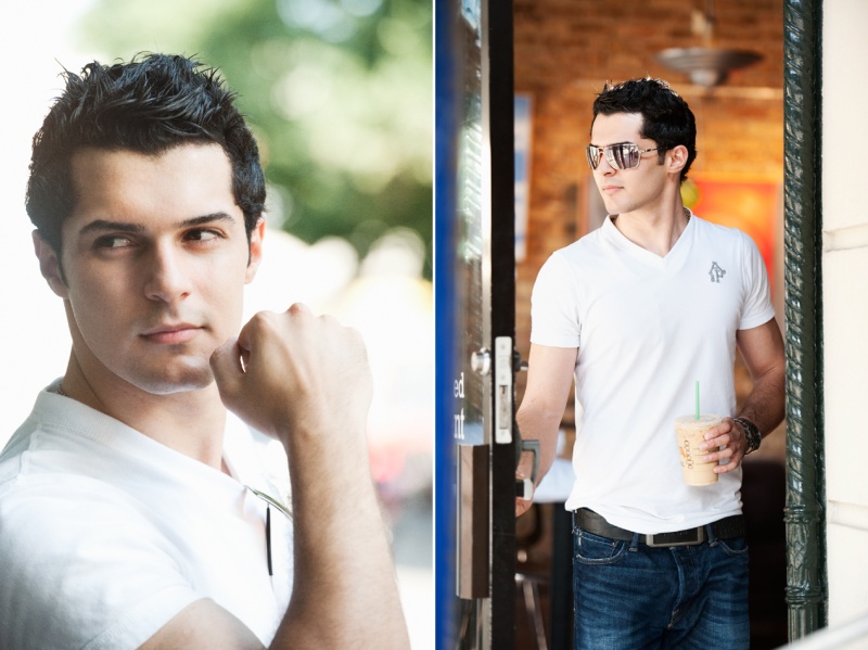 Male model photo shoot of Gabriel Hadarean in Chicago
