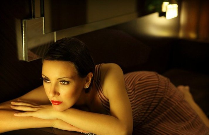 Female model photo shoot of Nickole D in New Yorker Hotel, New York