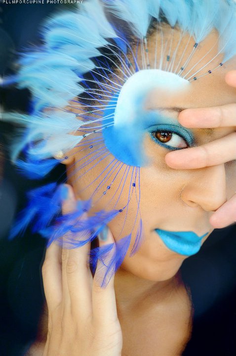 Female model photo shoot of MakeUp by Yelena Myman