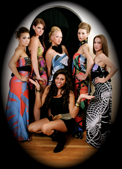 Female model photo shoot of Cassouki Couture in Made In: NH  Show location: Chicago