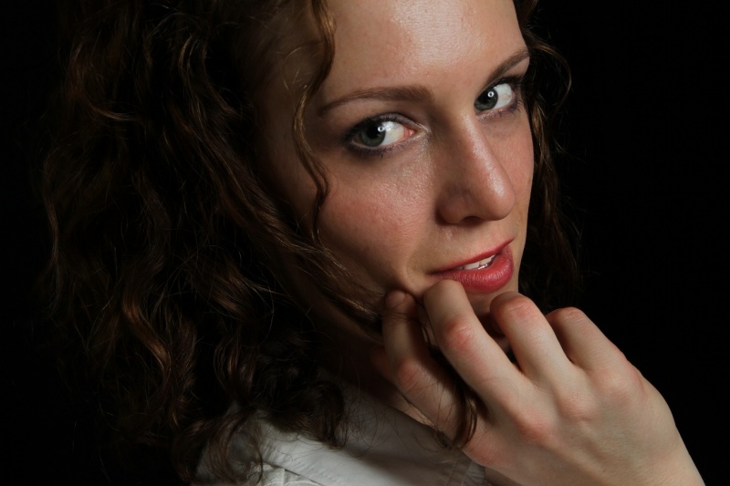 Female model photo shoot of Audrey_Lynn in Colorado - Studio