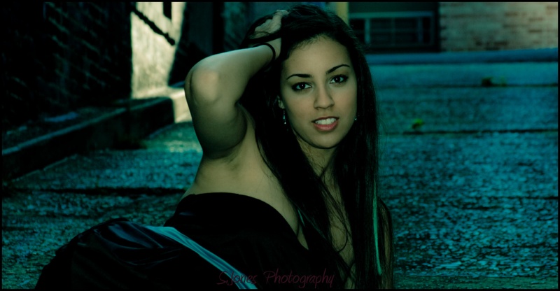 Female model photo shoot of Sandy Sherif by TSJones