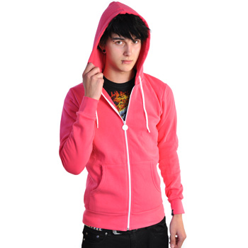 Male model photo shoot of Skelinton Jack in http://www.bluebanana.com/product.php/100808/187/criminal-damage-plain-skinny-fit-hoodie--pink-